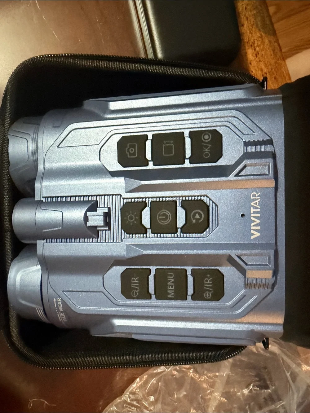 Digital Camera Binoculars with Night Vision - Blue